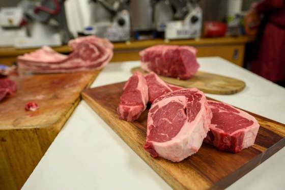 JESSE BOILY / WINNIPEG FREE PRESSJESSE BOILY / WINNIPEG FREE PRESSSome beef products at De Luca’s Speciality store on Tuesday. According to StatsCanada beef prices are increasing across Manitoba and the country. Tuesday, July 7, 2020.Reporter: Temur Durrani