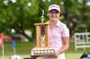 JESSE BOILY / WINNIPEG FREE PRESS
Crystal Zamzow after capturing the Golf Manitoba&rsquo;s Women&rsquo;s Junior Championship at the Selkirk Golf and Country Club on Tuesday.