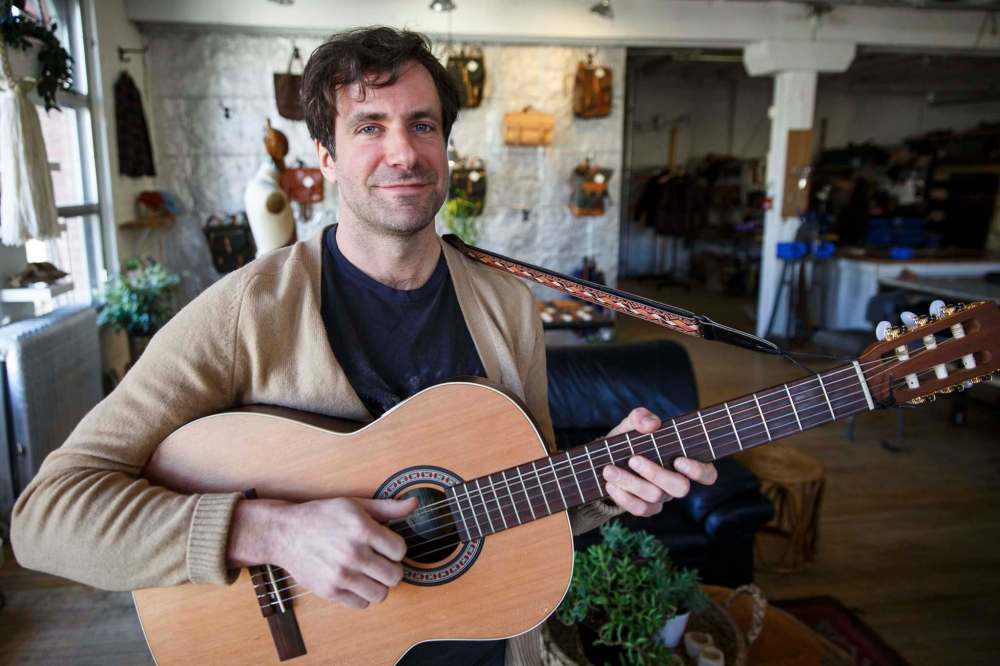 MIKE DEAL / FREE PRESS FILES
Grant Davidson, a.k.a. Slow Leaves, is among Fête Jockey’s pop-up show options.
