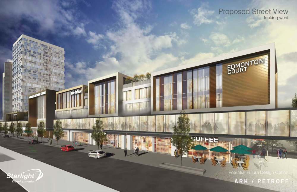 ARK / PETROF
Starlight Investments - renderings of proposed development of Portage Place