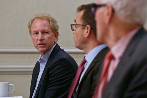 MIKE DEAL / WINNIPEG FREE PRESS FILESGem Equities owner Andrew Marquess (left) could consider an appeal to the Manitoba Municipal Board, if Winnipeg city council rejects the Parker Lands development project.