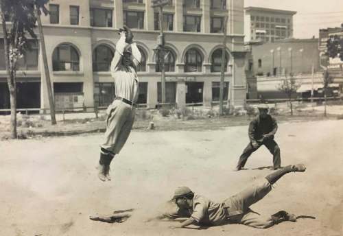 Courtesy of the author
In this undated photo, the Nanka Team practises in Los Angeles, Calif. Players saw the game as a chance for a better life and a means to bridge the gap between their home and adopted lands.