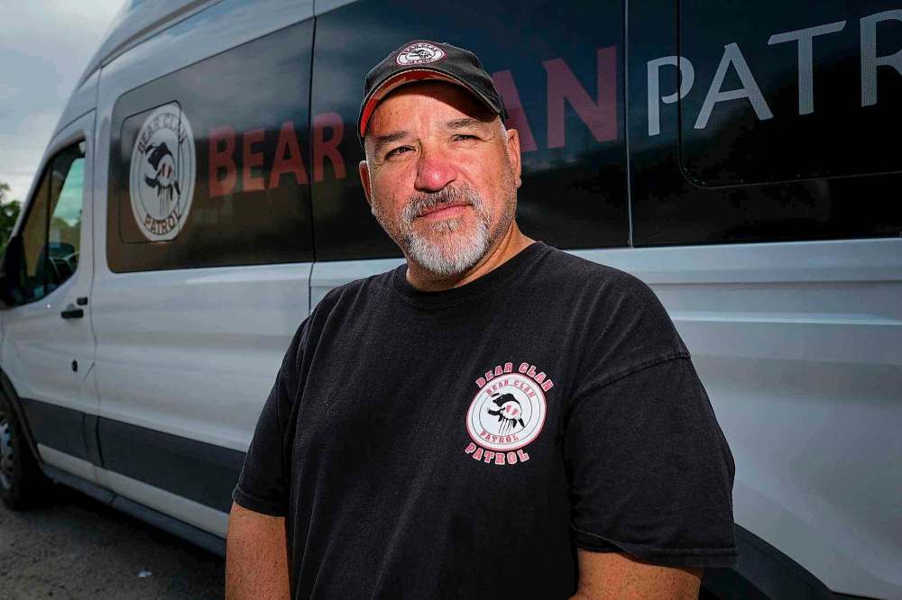Kevin Walker, who has volunteered and worked with the Bear Clan since 2018, is now at the helm after the departure of James Favel. (Daniel Crump/Winnipeg Free Press)