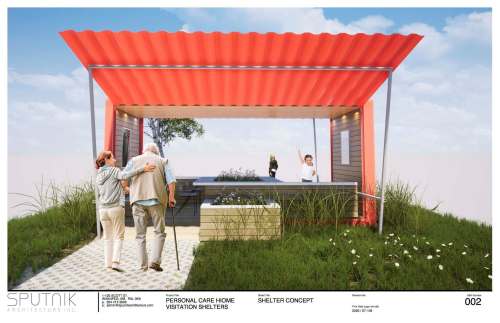 supplied
A shelter concept from Sputnik Architecture Inc. Prior pandemics have changed the world and urban design and architecture have been part of that transformation.