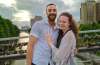 supplied
Winnipeg's Justin Duff, a member of the Canadian men&rsquo;s volleyball team, and his wife Kelly.