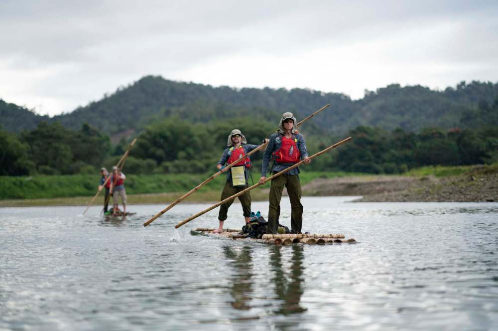 Andy Mann / Amazon
Team Peak Pursuit from Canada during the 2019 Eco-Challenge adventure race in Fiji.