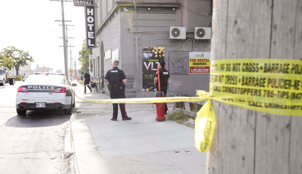 (Ruth Bonneville / Winnipeg Free Press files)
Officers found Joshua Robert Jeromiah Hansen outside the hotel on Higgins Avenue suffering from stab wounds. He was rushed to hospital in critical condition, where he was pronounced dead.