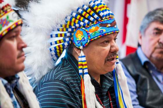 MIKAELA MACKENZIE / WINNIPEG FREE PRESS FILESLake Manitoba Chief Cornell McLean: “It’s a good day for Indigenous people.
