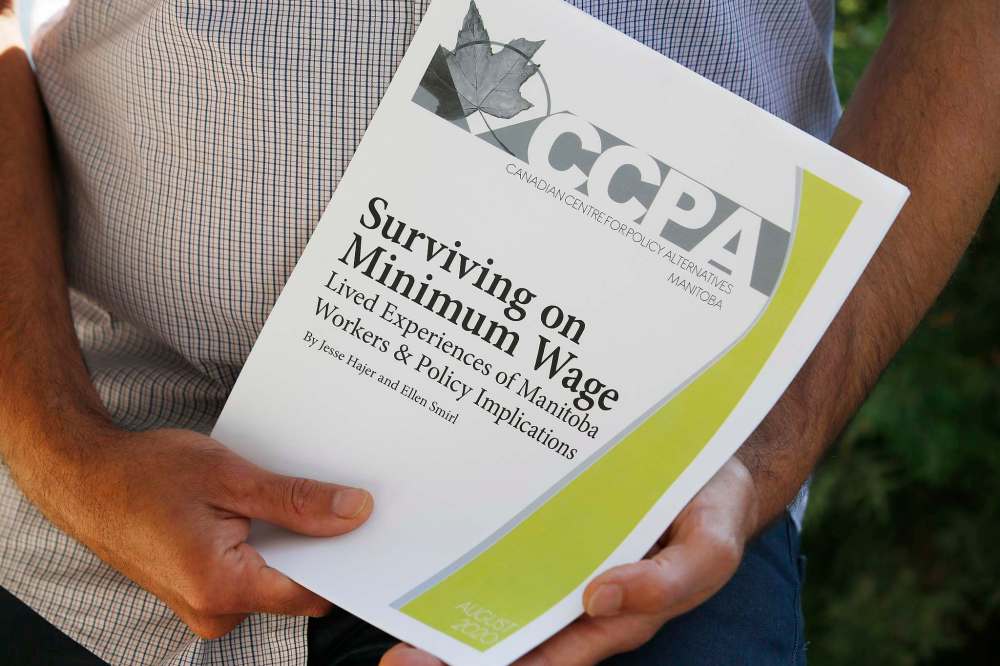 Report details life on minimum wage Winnipeg Free Press