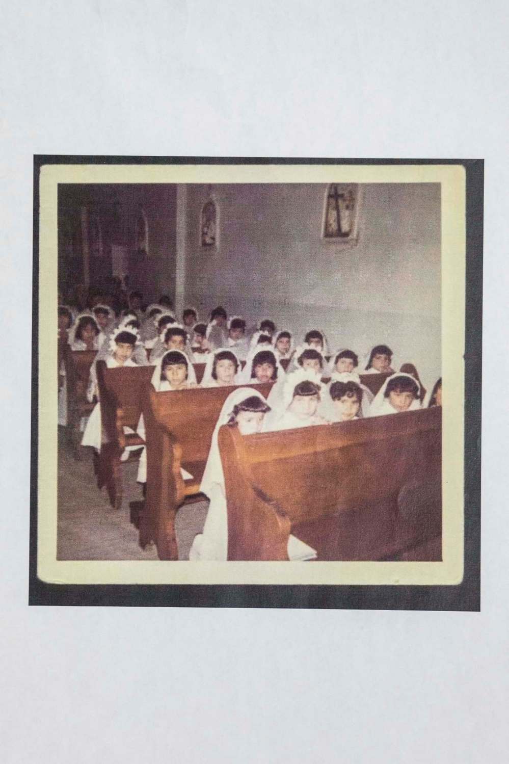 MIKAELA MACKENZIE / WINNIPEG FREE PRESS
A photo of Sandy Bay First Nation residential school at the Long Plain First Nation residential school museum.