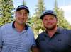 JUSTIN SAMANSKI-LANGILLE / WINNIPEG FREE PRESS FILES
Eric Hawerchuk (right) with his father, Dale at Elmhurst Golf and Country Club in 2017.