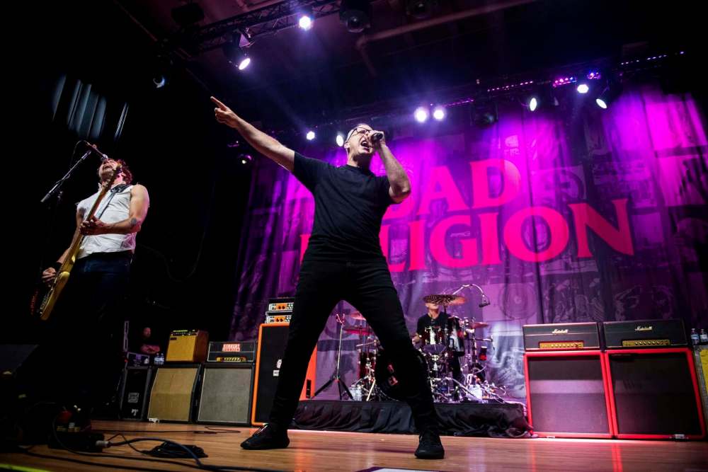 Photo by Paul R. Giunta / The Associated Press files
Formed in the San Fernando Valley in 1980, Bad Religion (seen here in 2019) helped pave the way for the explosion of melodic punk music in the 1990s.