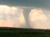 A tornado touches down near Virden on Aug. 7. (Submitted / Brandon Sun files)