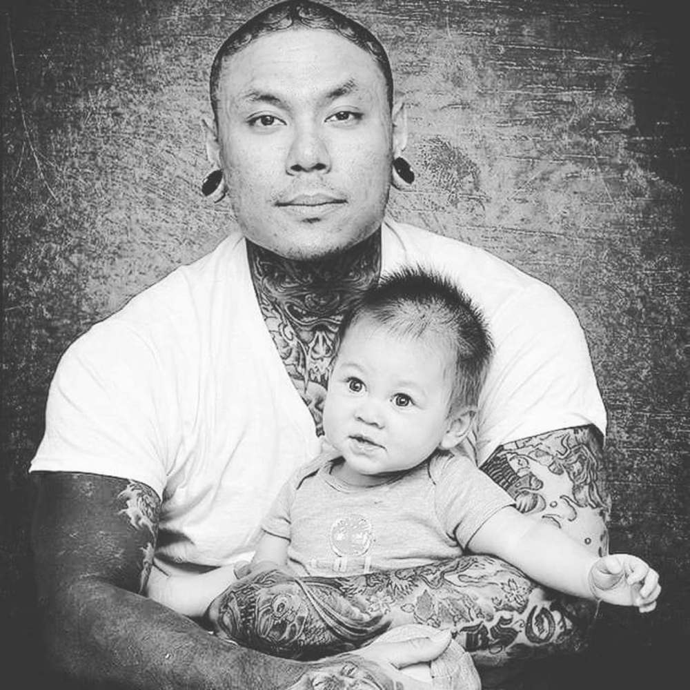 FACEBOOK
Ricardo Hibi with his son.