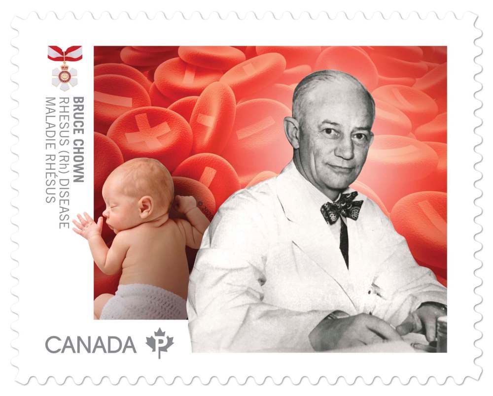 Dr. Bruce Chown is best known for his work in producing a treatment for the once-widespread and deadly Rh disease, which occurs when the Rh blood types of a mother and child are not compatible. (Supplied)