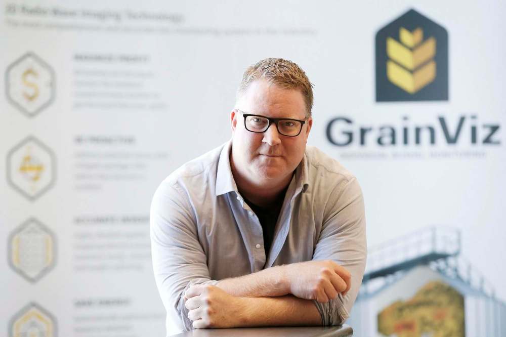 JOHN WOODS / WINNIPEG FREE PRESS
Paul Card, CEO of 151 research. The AGCO deal, which guarantees on-going investment in 151 Research, means further development and investment in the technology at U of M and elsewhere.