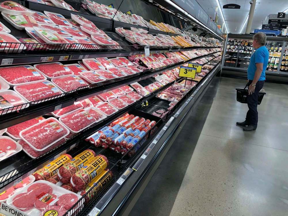 David Zalubowski / The Associated Press FILE
Despite early concerns about food-supply security, grocery shelves have remained well stocked during the pandemic.