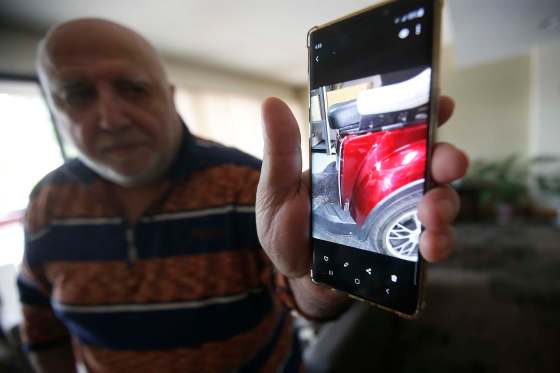 JOHN WOODS / WINNIPEG FREE PRESSArthur Ray, who uses a motorized wheelchair to get around, is frustrated MPI is only offering him $2,000 for his damaged wheelchair, which he says would cost $3,000 to replace.