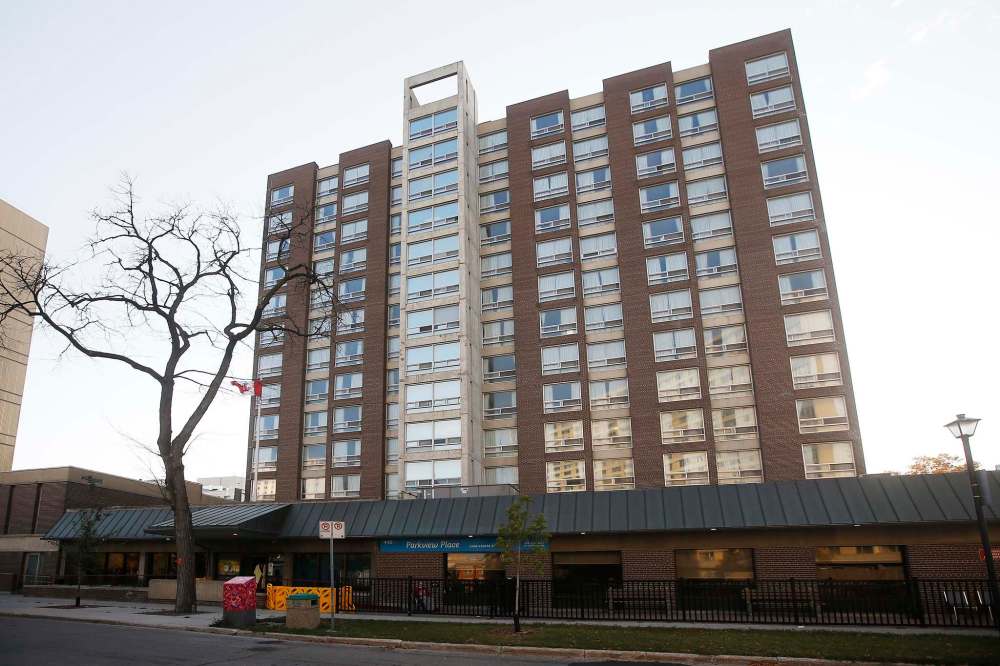 The 21st person in Manitoba to die of COVID-19 was a man in his 70s who lived at the Parkview Place long-term care home. (John Woods / Winnipeg Free Press files)