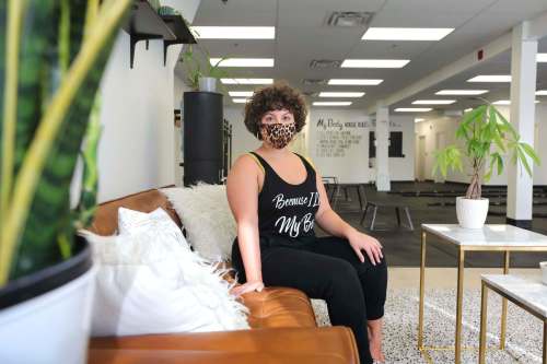 RUTH BONNEVILLE / WINNIPEG FREE PRESS
Brooke Van Ryssel, owner of My Body + Nutrition fitness studio, says exercise should be about joy, not weight loss.