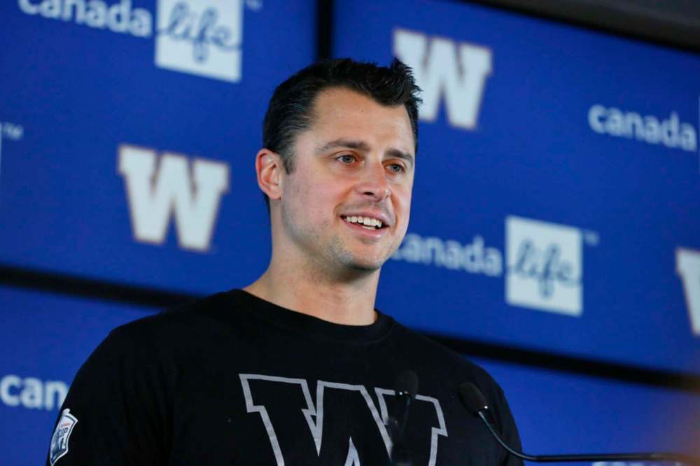MIKE DEAL / WINNIPEG FREE PRESS FILES
Winnipeg Blue Bombers quarterback Zach Collaros: