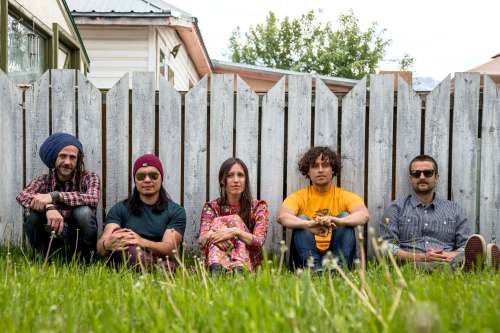 Courtesy of Matt Kuhn
Shred Kelly band members Ty West, Ryan Mildenberger, Sage McBride, Tim Newton and Jordan Vlasschaert.