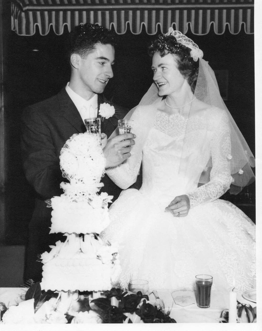 SUPPLIED
Louis and Aline LaFleche on their wedding day.