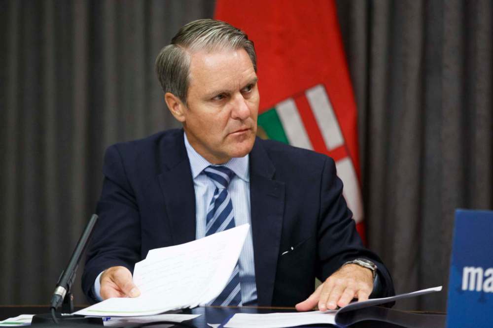 MIKE DEAL / WINNIPEG FREE PRESS FILES
Health, Seniors and Active Living Minister Cameron Friesen: “I have to wonder about the motivation of those doctors who signed that letter.