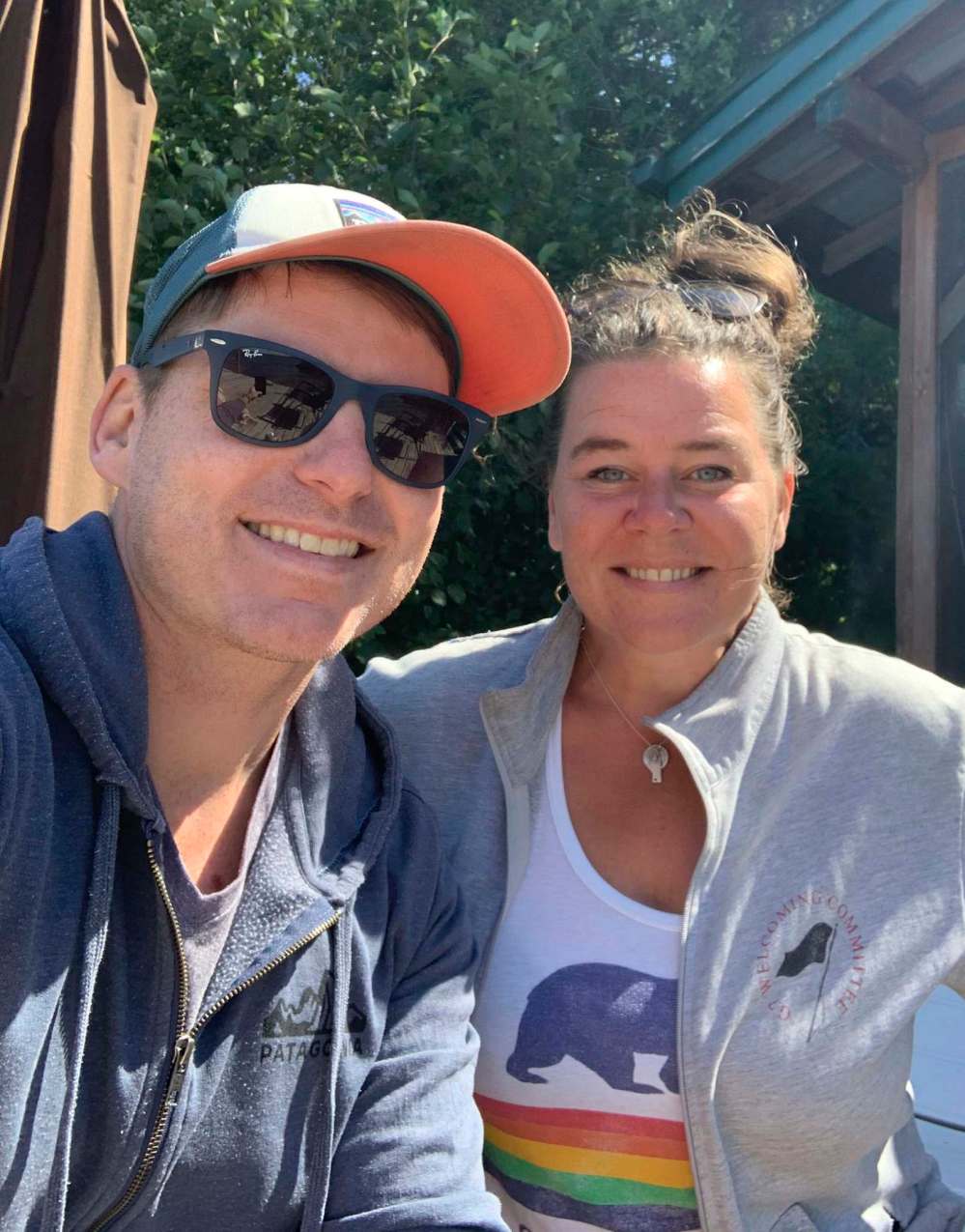 SUPPLIED
Dr. Owen Mooney (left, with wife Susan Krepart) works in intensive care; he was diagnosed with COVID-19 this week.