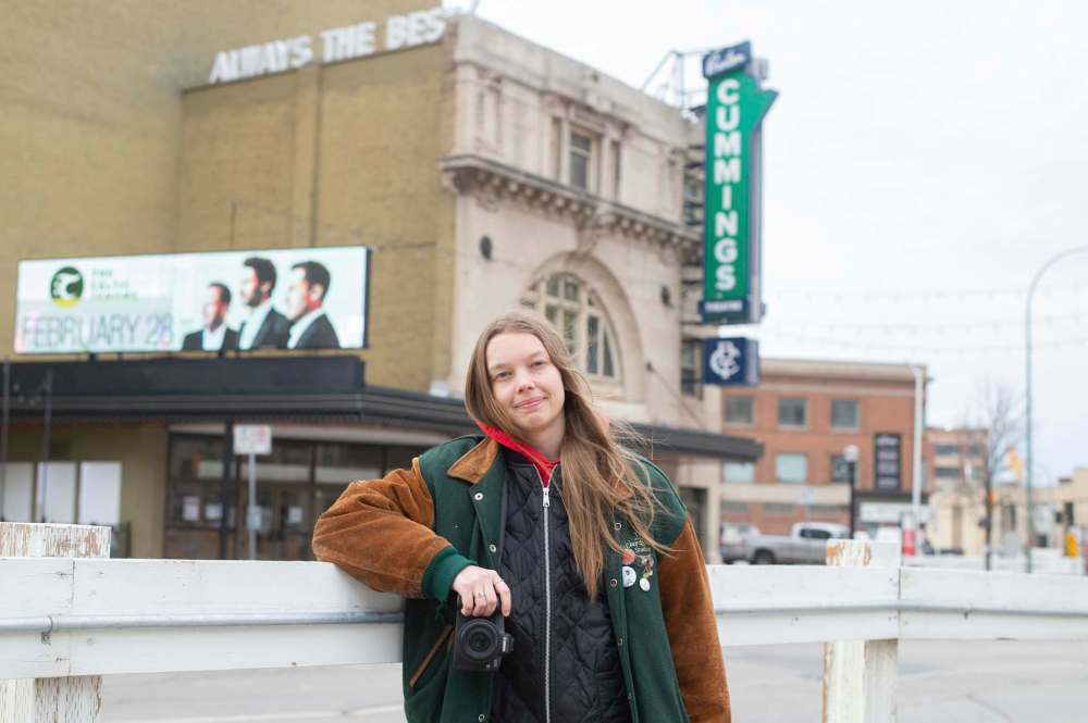 Mike Sudoma / Winnipeg Free Press
“I can’t wait to feel like I’m inside the songs again,” says local photographer/videographer Jen Doerksen, a marketing manager for local label, Birthday Cake.