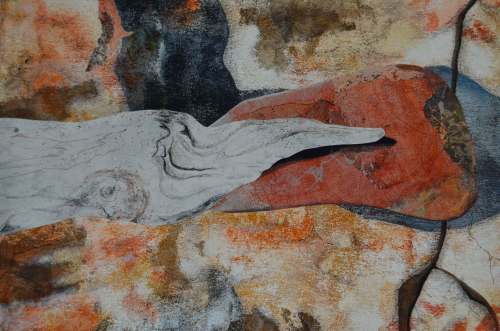 Supplied
Visual artist Heather Martens Rempel&rsquo;s collage entitled Rock, Paper, Scissors.