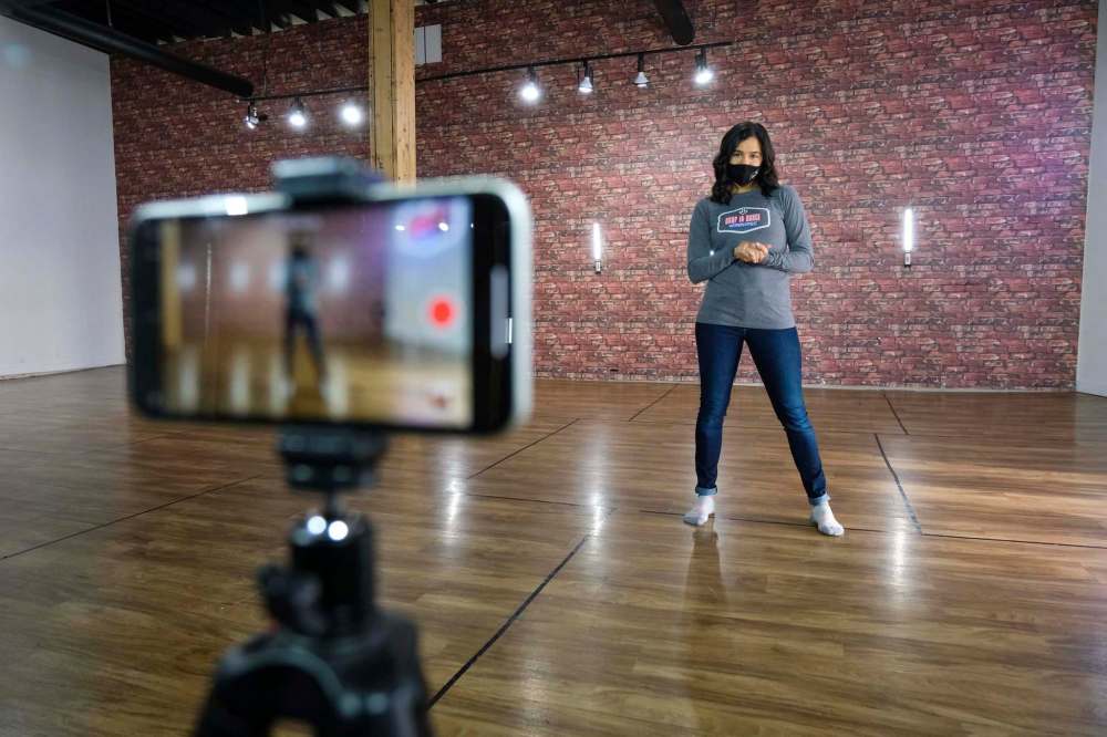 Daniel Crump / Winnipeg Free Press
Rawluk is also working on creating a library of on-demand virtual dance classes.