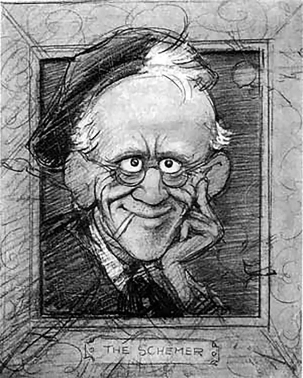 Supplied
A cartoon self-portrait of Charles Thorson.