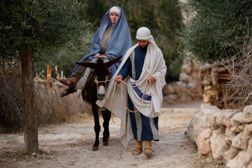 ARIEL SCHALIT / ASSOCIATED PRESS FILES
Christian actors portray Joseph and Mary during a re-enactment of a Nativity scene in northern Israel. Many may have time this year to find fresh ways of understanding and celebrating the season.