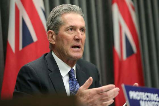 RUTH BONNEVILLE / WINNIPEG FREE PRESSManitoba Premier, Brian Pallister was criticized after warning last week that a federal recommendation to prioritize Indigenous communities would put other Manitobans “at the back of the line” for the vaccine.