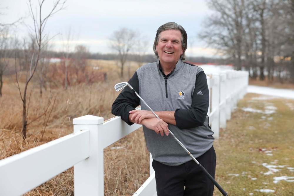RUTH BONNEVILLE / WINNIPEG FREE PRESS
Garth Goodbrandson is retiring after 23 years as Golf Manitoba’s director of player development.