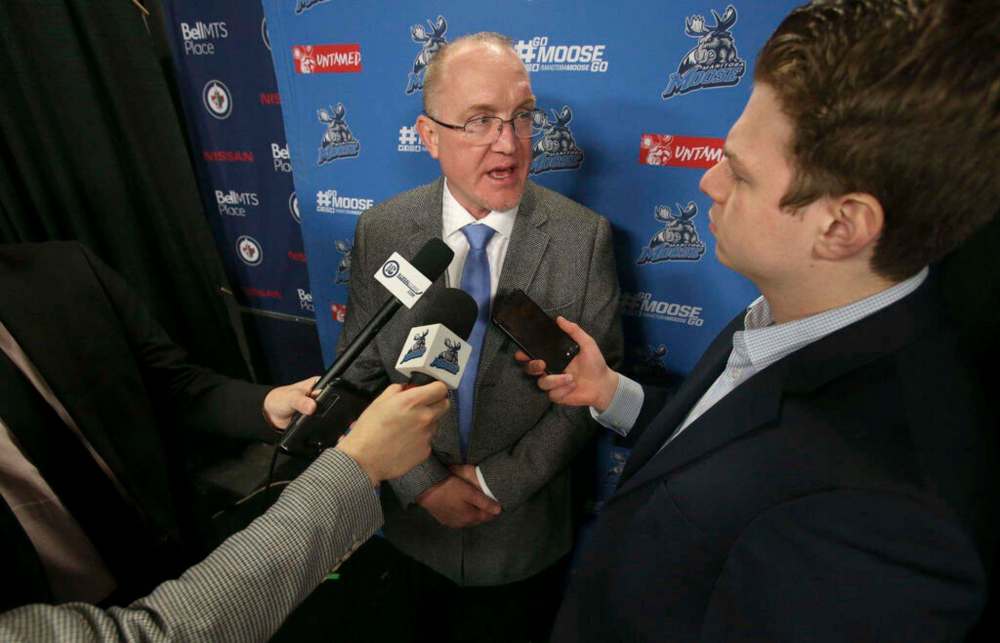 SHANNON VANRAES / WINNIPEG FREE PRESS FILES
Winnipeg Jets’ director of player development, Jimmy Roy: “I haven’t gone anywhere in the nine months since we first shut down.