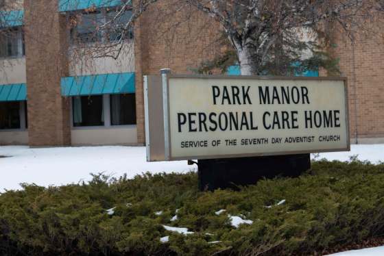 JESSE BOILY / WINNIPEG FREE PRESSPark Manor Personal Care Home.