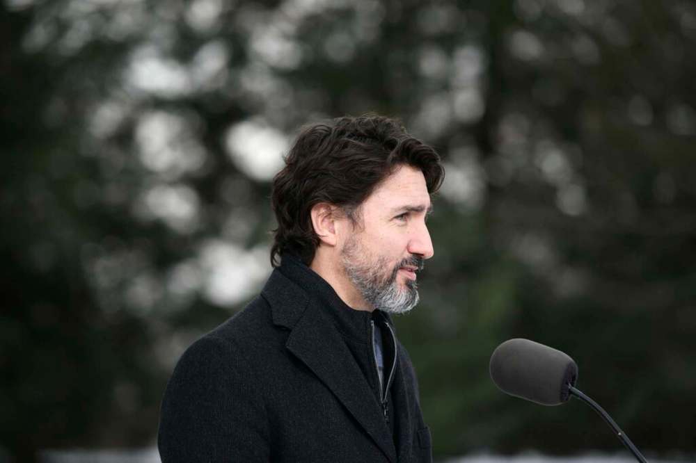 Prime Minister Justin Trudeau speaks during an announcement on the government's climate change plan, in the Dominion Arboretum in Ottawa, on Friday. THE CANADIAN PRESS/Justin Tang