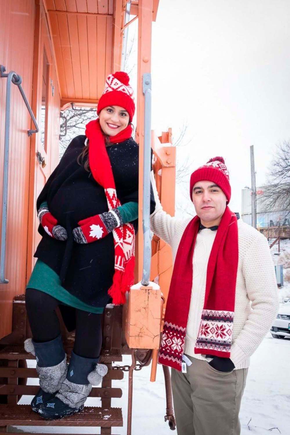 SUPPLIED
Patricia and Daniel Amaral are set to celebrate their fourth Christmas in Winnipeg, having immigrated from Brazil in 2017.