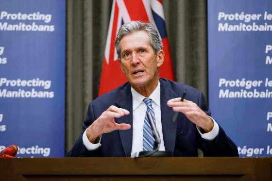 JOHN WOODS / WINNIPEG FREE PRESS FILESBrian Pallister’s government is being criticized by the opposition for eyeing changes to act.