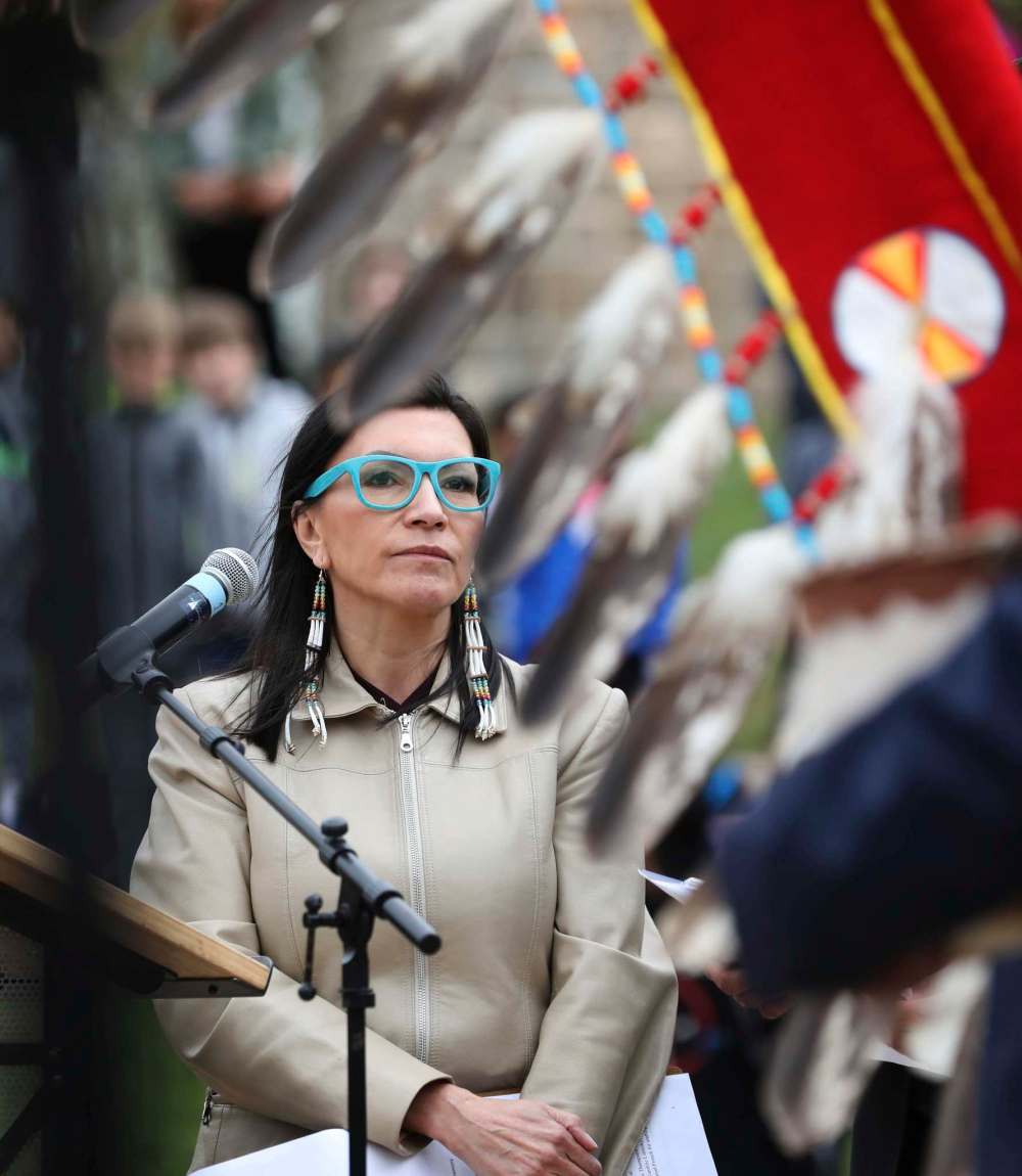 Ruth Bonneville / Winnipeg Free Press files
Ojibwa filmmaker Lisa Meeches was born and raised on Long Plain First Nation, near Portage.