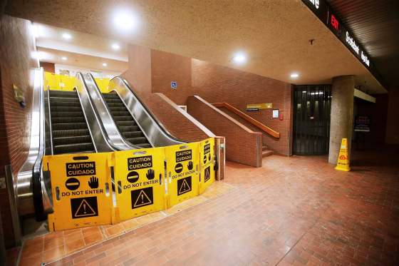 JOHN WOODS / WINNIPEG FREE PRESSThe city of Winnipeg has sent out a request for proposals to renovate the underground concourse at Portage and Main.