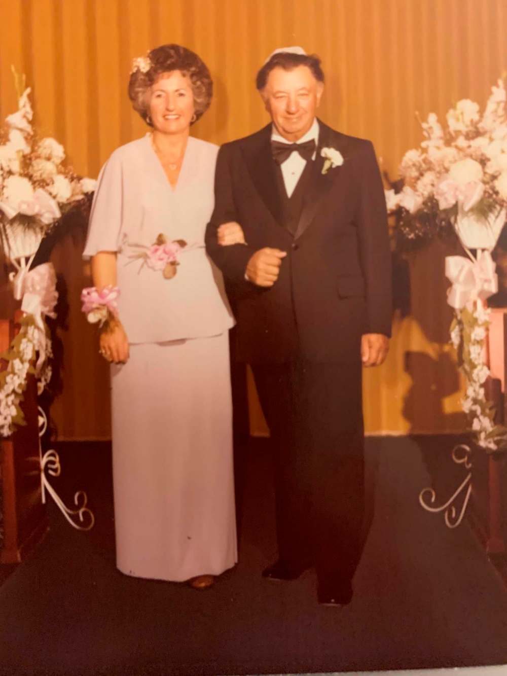 Supplied
Carmela and Nathan Finkel at their daughter, Gina’s, wedding in June of 1980.