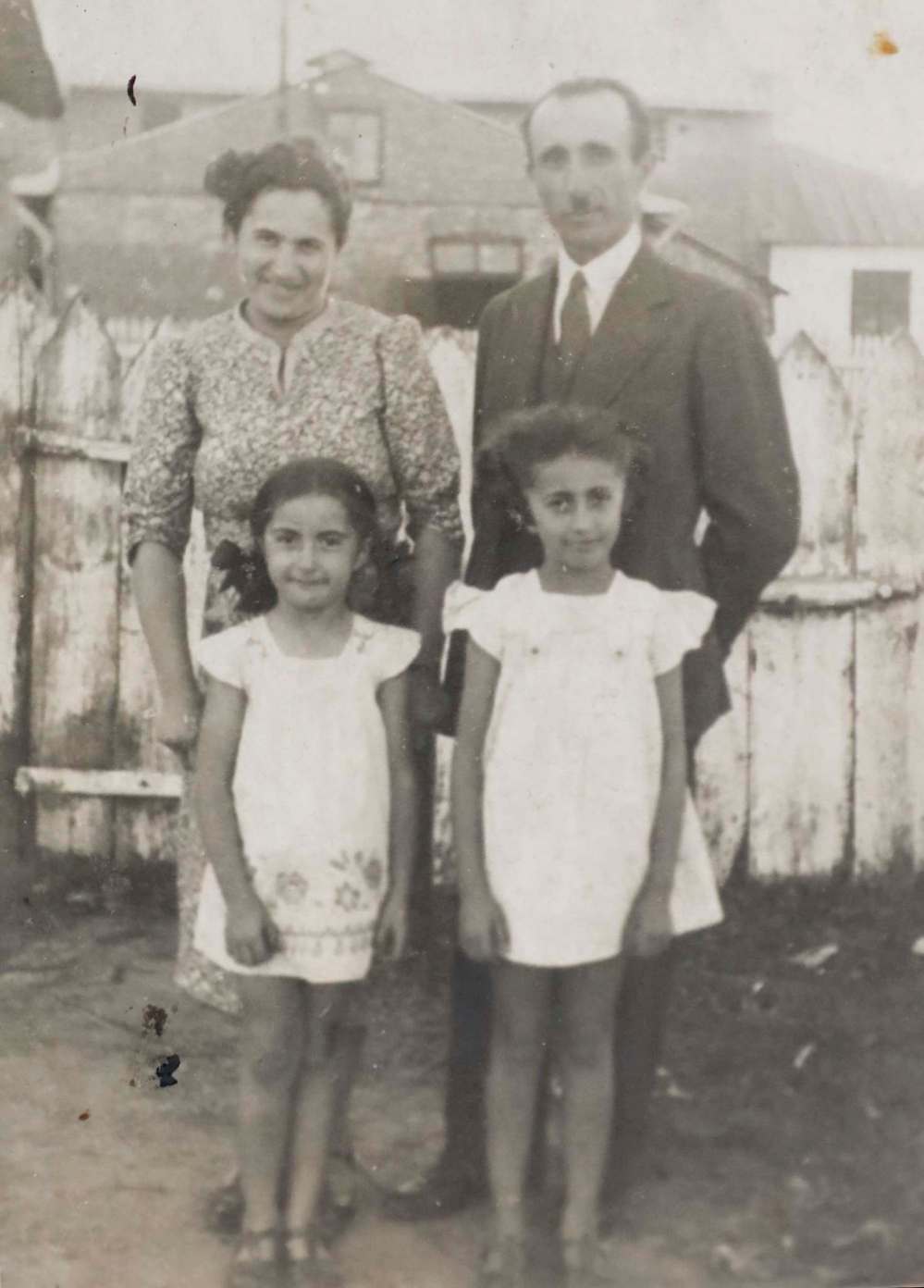 SUPPLIED
Carmela, her sister Betty and her parents, Caroline and Leon, in Poland in 1937.