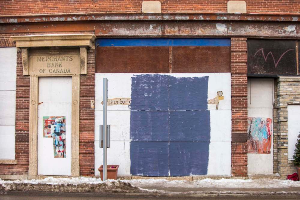 MIKAELA MACKENZIE / WINNIPEG FREE PRESS
The 106-year-old Rubin Block is on a national list of ‘endangered’ places.