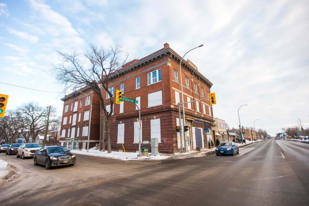 MIKAELA MACKENZIE / WINNIPEG FREE PRESS
The Rubin Block at 270 Morley Ave. has been vacant and growing derelict since 2014, and a new petition has been circulating urging the owners to act and sell it to a buyer who will actually maintain it.