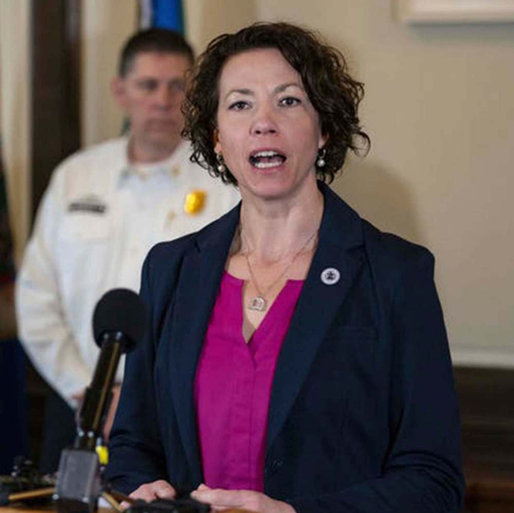 Duluth, Minn., Mayor Emily Larson. (Alex Kormann/Minneapolis Star Tribune/TNS)