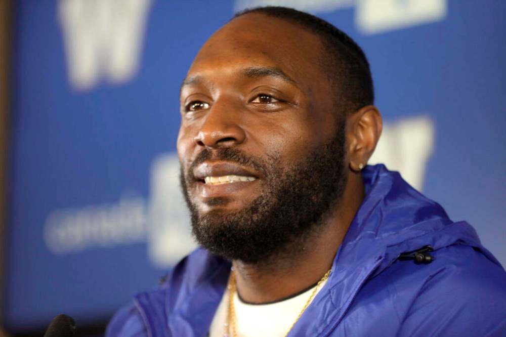 RUTH BONNEVILLE / WINNIPEG FREE PRESS FILES
The Winnipeg Blue Bombers reached an agreement with star defensive end Willie Jefferson to have his contract restructured for the 2021 season.