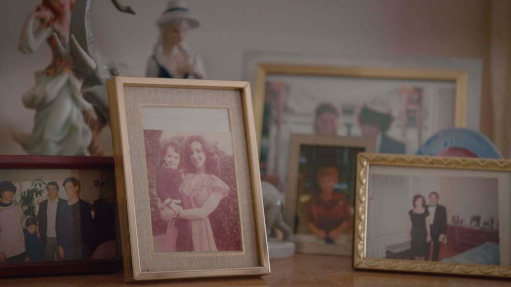 Martha Katz keeps photos of a dramatic life that took her from Auschwitz to Winnipeg and eventually Los Angeles in Daniel Schubert’s NFB documentary Martha. Photo courtesy of National Film Board.